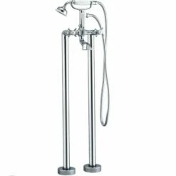 Mélangeur Bain Douche Sur Pied WOLA Rétro