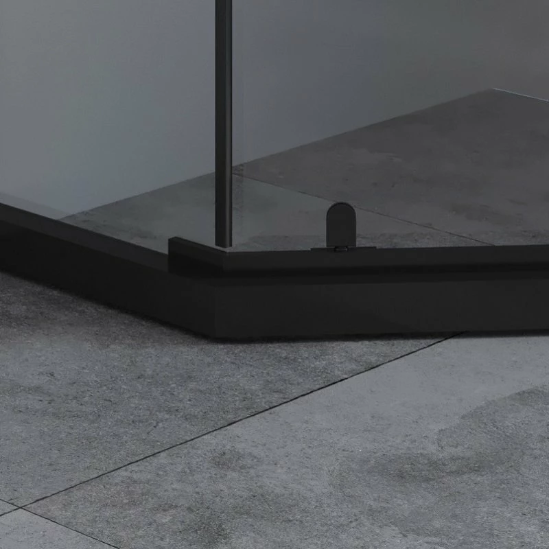 Douche D'angle Noire Pentago 90 Et 100 Cm 7 Douche D'angle Noire Pentago 90 Et 100 Cm â Image 5