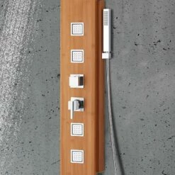 Colonne De Douche Hydrothérapie Bamboo -Produits De Salle De Bain Soldes 2024 11120 img 0587zoombuses