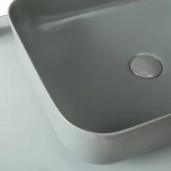 Vasque à Poser Gris Mat Goa 50 Cm -Produits De Salle De Bain Soldes 2024 12565 goa8