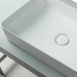 Vasque à Poser Blanc Brillant Eve 60 Cm -Produits De Salle De Bain Soldes 2024 12581 eve15