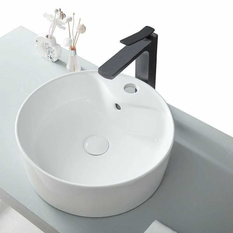 Vasque à Poser Blanc Brillant Hype 40 Cm 3 Vasque à Poser Blanc Brillant Hype 40 Cm