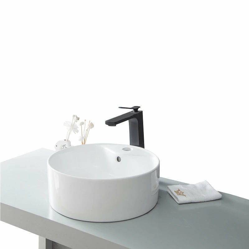 Vasque à Poser Blanc Brillant Hype 40 Cm 5 Vasque à Poser Blanc Brillant Hype 40 Cm – Image 3