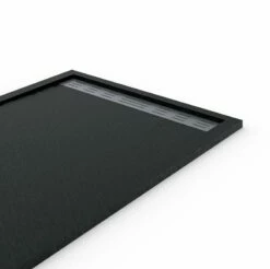 Receveur De Douche Premium Caniveau Anthracite De 120 à 160 Cm -Produits De Salle De Bain Soldes 2024 12749 receveur caniveaux bidai noir caniveau