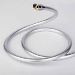 Kit Douche Avec Mitigeur Thermostatique Quadra -Produits De Salle De Bain Soldes 2024 15518 flexible de douche argente 150 cm