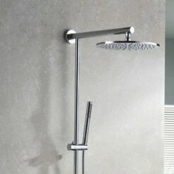 Pommeau De Douche Plafond Rond Slim 50 Cm Rodeli -Produits De Salle De Bain Soldes 2024 15643 plafond pommeau de douche rond slim 50 cm flessa 5