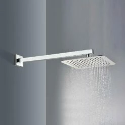 Pommeau De Douche Plafond Carré Slim 30 Cm Quadra -Produits De Salle De Bain Soldes 2024 15649 plafond pommeau de douche carre slim 30 cm rettangolo 3