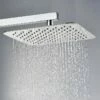 Pommeau De Douche Plafond Carré Slim 30 Cm Quadra -Produits De Salle De Bain Soldes 2024 15650 plafond pommeau de douche carre slim 30 cm rettangolo