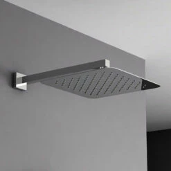 Pommeau De Douche Plafond Carré Slim 30 Cm Quadra -Produits De Salle De Bain Soldes 2024 15652 plafond pommeau de douche carre slim 30 cm rettangolo 4