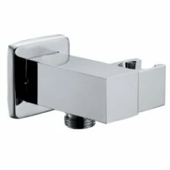 Support Coude De Raccordement Mural Douchette 8 Cm