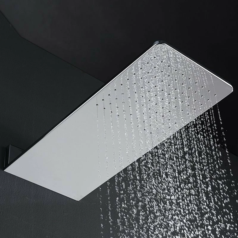 Pommeau De Douche à Effet De Pluie Carrée 60 Cm 6 Pommeau De Douche à Effet De Pluie Carrée 60 Cm – Image 4