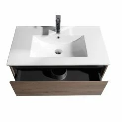 Meuble Salle De Bain Kai 80 Cm -Produits De Salle De Bain Soldes 2024 16486 meuble salle de bain fond blanc