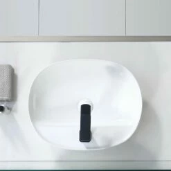 Vasque à Poser Blanc Brillant Cloud 50 Cm -Produits De Salle De Bain Soldes 2024 17168 vasque a poser cloud 50 cm blanc brillant 3