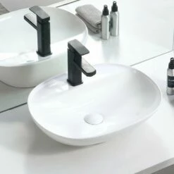 Vasque à Poser Blanc Brillant Cloud 50 Cm