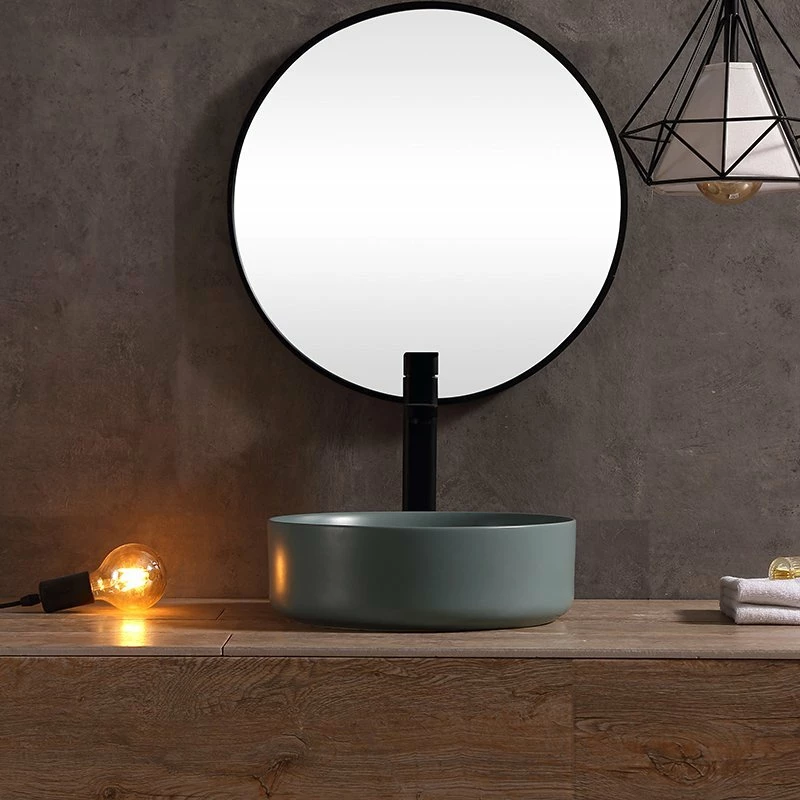 Vasque à Poser Bleu Mat Sky 36 Cm 4 Vasque à Poser Bleu Mat Sky 36 Cm – Image 2