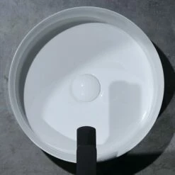Vasque à Poser Blanc Brillant Rondili 36 Cm -Produits De Salle De Bain Soldes 2024 17233 vasque a poser rondili 36 cm 5