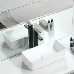 Vasque à Poser Blanc Brillant Note 47 Cm