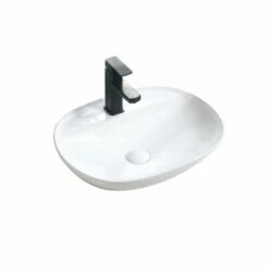 Vasque à Poser Blanc Brillant Cloud 50 Cm -Produits De Salle De Bain Soldes 2024 17261 vasque a poser cloud 50 cm blanc brillant blanc