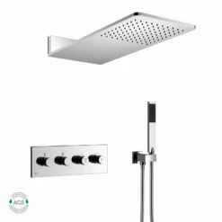 Kit De Douche Encastrable Double-fonction LEGANCIA -Produits De Salle De Bain Soldes 2024 19290 kit douche encastre legancia