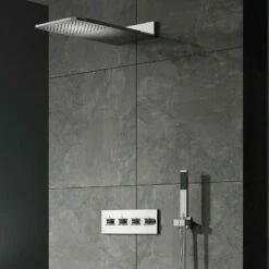 Kit De Douche Encastrable Double-fonction LEGANCIA -Produits De Salle De Bain Soldes 2024 19400 kit douche legancia 3