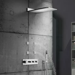 Kit De Douche Hydromassant 3 Fonctions Legancia -Produits De Salle De Bain Soldes 2024 19446 kit hydromassant