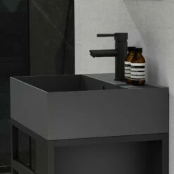 Lave Main Indus 50 Cm X 38 Cm -Produits De Salle De Bain Soldes 2024 20147 metal noir meuble