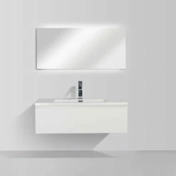 Meuble Salle De Bain Suspendu Sheda 90 Cm -Produits De Salle De Bain Soldes 2024 20783 meuble suspendu sheda