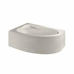 Baignoire Asymétrique Avec Siège Florida 150x100 Cm