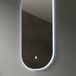 Miroir 45 X 100 Cm Led Ovalis -Produits De Salle De Bain Soldes 2024 22087 miroir led 100cm