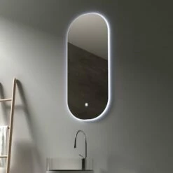 Miroir 45 X 100 Cm Led Ovalis