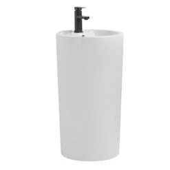 Vasque Totem Blanc Brillant Bowl -Produits De Salle De Bain Soldes 2024 22629 totem bowl