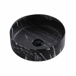 Vasque à Poser Effet Marbre Noir Mat Atena 36 Cm 15 Vasque à Poser Effet Marbre Noir Mat Atena 36 Cm -Produits De Salle De Bain Soldes 2024 22636 vasque athena