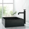 Robinet Mitigeur Surélevé Industria Noir Mat -Produits De Salle De Bain Soldes 2024 22652 mitigeur industria sureleve