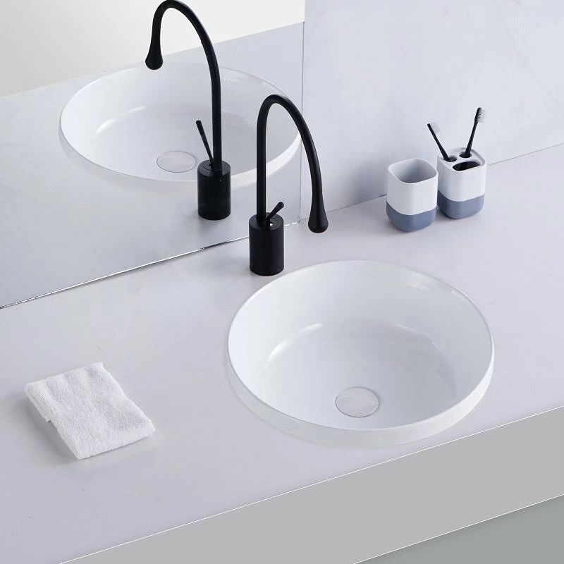 Vasque Semi-encastrée Dot 40 Cm 3 Vasque Semi-encastrée Dot 40 Cm