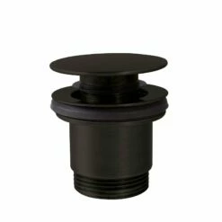 Bonde De Lavabo Universelle 63 Mm De Diamètre -Produits De Salle De Bain Soldes 2024 22926 bonde noir metalise brosse