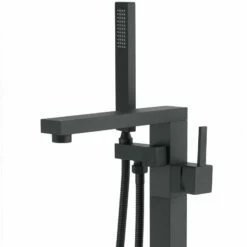 Mitigeur Au Sol Ereo Noir Mat 15 Mitigeur Au Sol Ereo Noir Mat -Produits De Salle De Bain Soldes 2024 22956 mitgeur baignoire noir