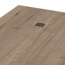 Receveur De Douche Nature Rectangulaire Bois -Produits De Salle De Bain Soldes 2024 23086 nature halifax