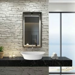 Plan Vasque Suspendu Solid Surface Marbre -Produits De Salle De Bain Soldes 2024 23117 plan de toilette marbre marquina