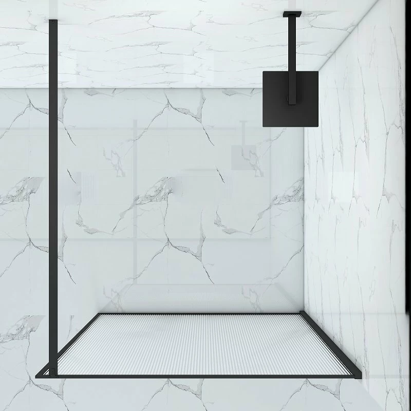 Paroi De Douche Ondulée Noire Luxblack 120 Cm 7 Paroi De Douche Ondulée Noire Luxblack 120 Cm – Image 5