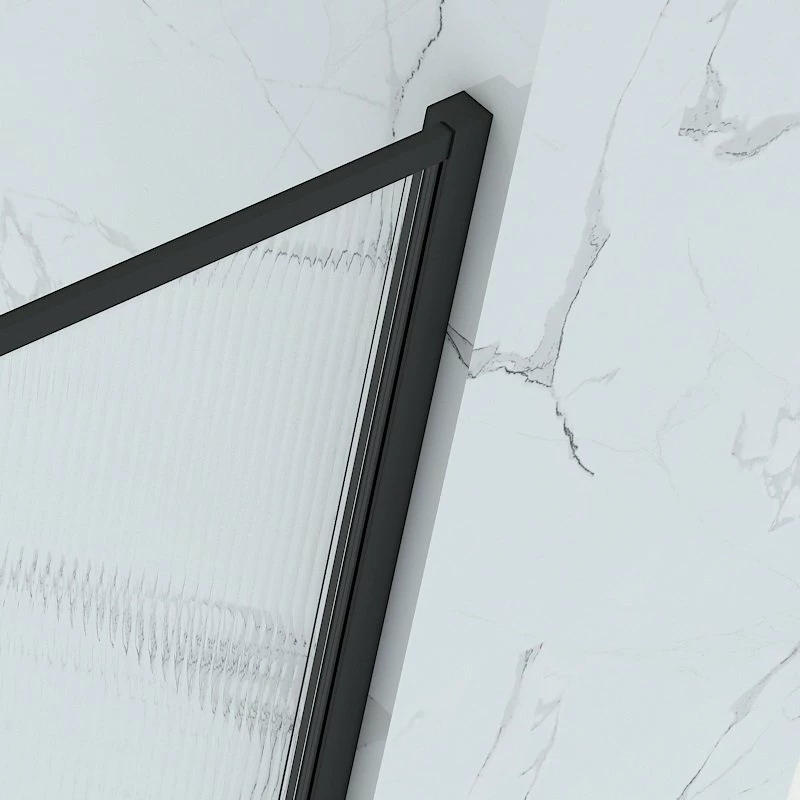 Paroi De Douche Ondulée Noire Luxblack 120 Cm 10 Paroi De Douche Ondulée Noire Luxblack 120 Cm – Image 8