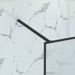 Paroi De Douche Ondulée Noire Luxblack 120 Cm 18 Paroi De Douche Ondulée Noire Luxblack 120 Cm -Produits De Salle De Bain Soldes 2024 23144 paroi fixe luxblack