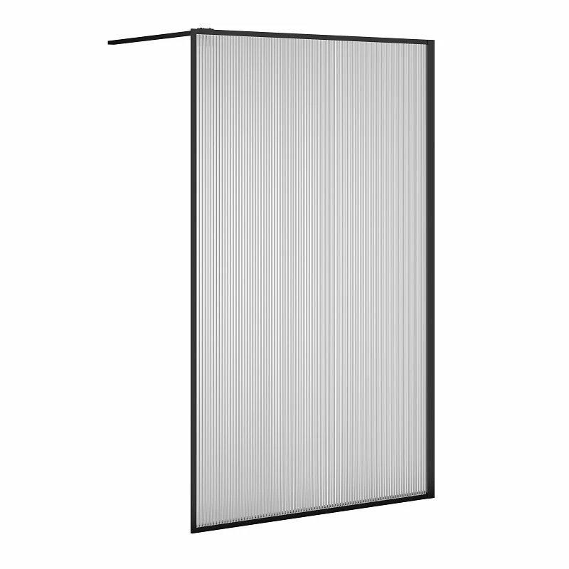 Paroi De Douche Ondulée Noire Luxblack 120 Cm 13 Paroi De Douche Ondulée Noire Luxblack 120 Cm – Image 11