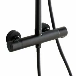 Colonne De Douche Thermostatique Gina Black -Produits De Salle De Bain Soldes 2024 23515 gina noir