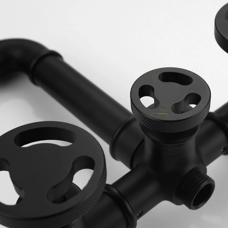 Mitigeur Bain Douche Industria Noir Mat 9 Mitigeur Bain Douche Industria Noir Mat â Image 7