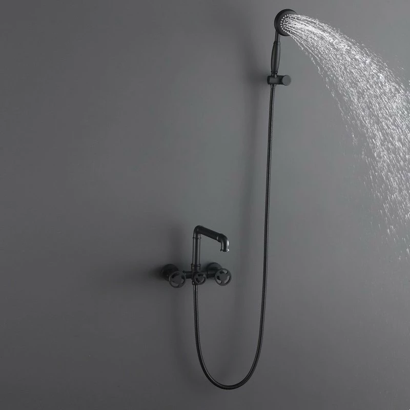 Mitigeur Bain Douche Industria Noir Mat 5 Mitigeur Bain Douche Industria Noir Mat â Image 3