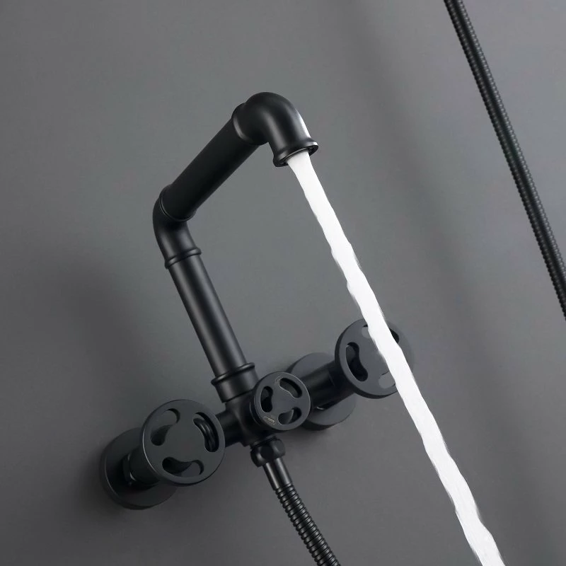 Mitigeur Bain Douche Industria Noir Mat 4 Mitigeur Bain Douche Industria Noir Mat â Image 2