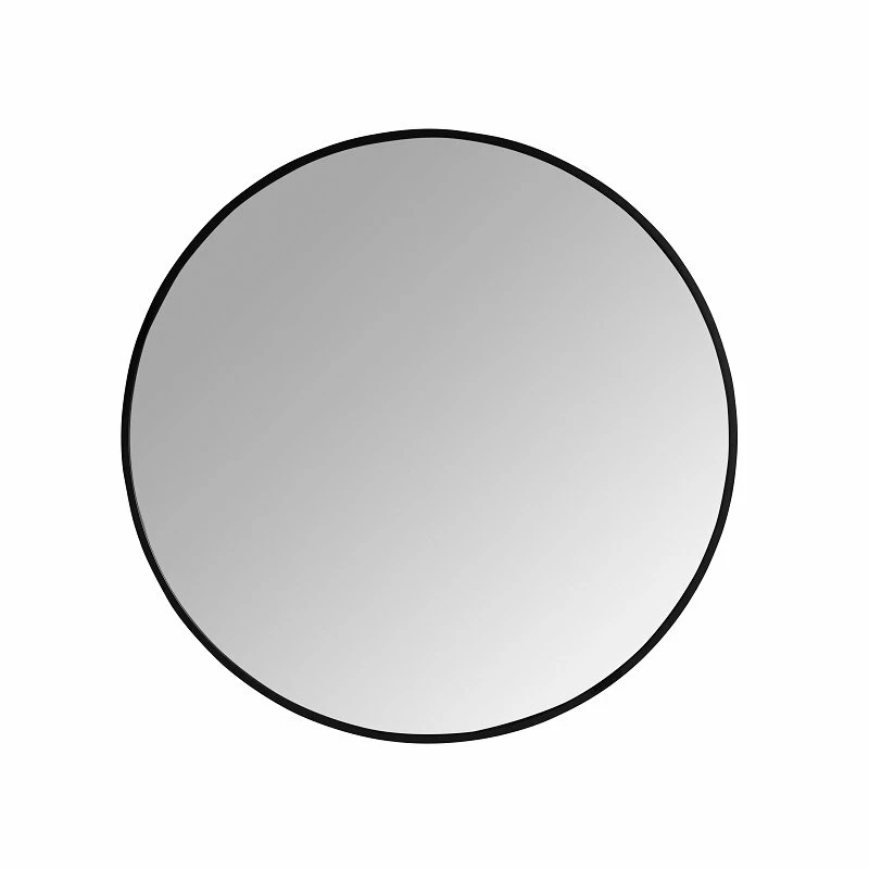 Miroir Rond Noir Mat Et Or Brossé 70 Cm 4 Miroir Rond Noir Mat Et Or Brossé 70 Cm – Image 2