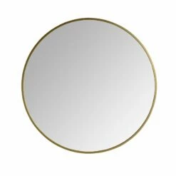 Miroir Rond Noir Mat Et Or Brossé 70 Cm 10 Miroir Rond Noir Mat Et Or Brossé 70 Cm -Produits De Salle De Bain Soldes 2024 23719 miroir rond or