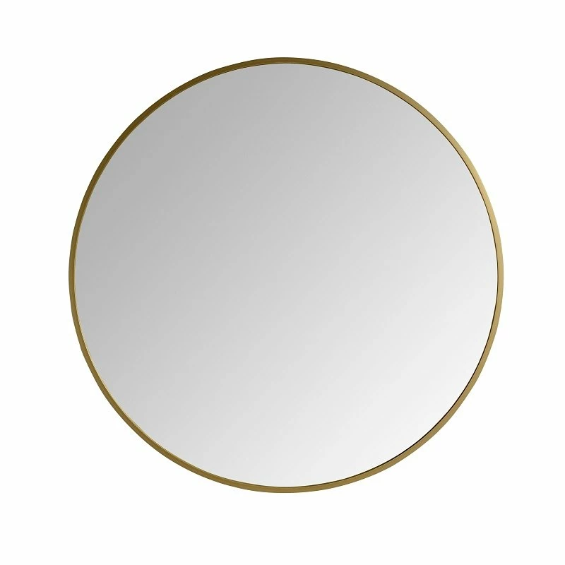 Miroir Rond Noir Mat Et Or Brossé 70 Cm 5 Miroir Rond Noir Mat Et Or Brossé 70 Cm – Image 3