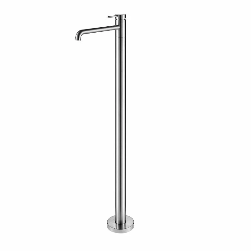 Robinet Mitigeur Sur Pied Totem Inceza Chrome Brossé 9 Robinet Mitigeur Sur Pied Totem Inceza Chrome Brossé – Image 7